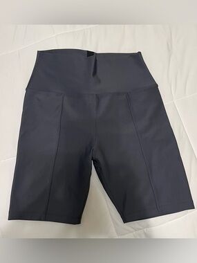 Peloton High-Rise Black Bike Shorts